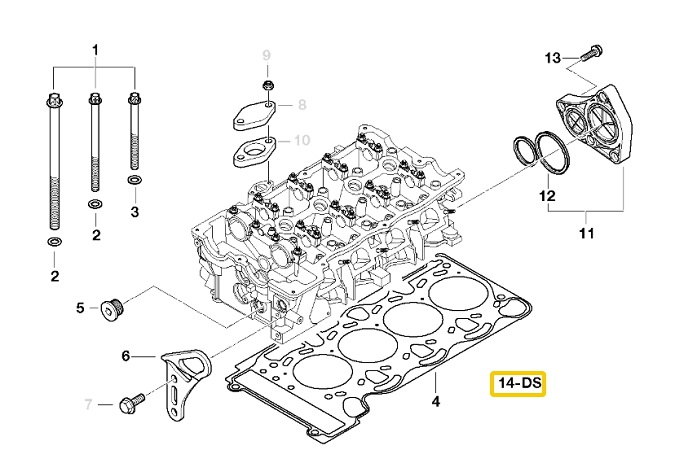 11120391679 BMW Engine Gasket Genuine Parts Best Price and Availability In Dubai Sharjah UAE