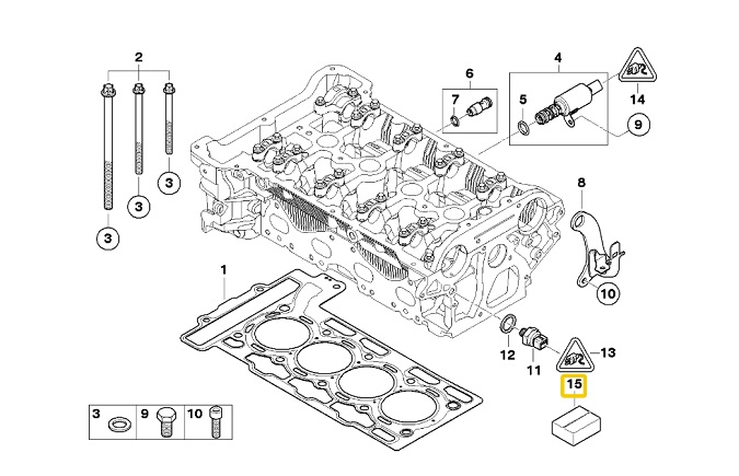 11120427690 BMW Engine Gasket Genuine Parts Best Price and Availability In Dubai Sharjah UAE