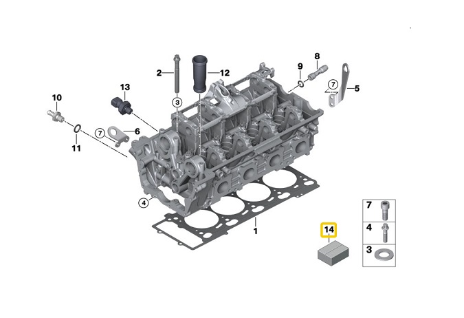 11127518017 VICTOR REINZ Engine Gasket Genuine Parts Best Price and Availability In Dubai Sharjah UAE