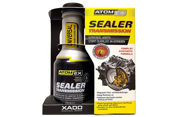 Transmission Sealer Stops Leakage with Ceramic Metal Conditioner Revitalizant XA 42813 Xado Genuine Products Low and Best Price in Dubai Sharjah UAE